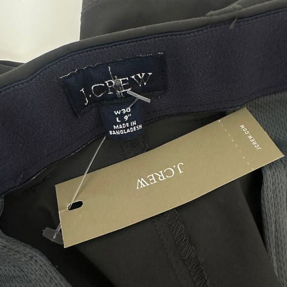 J.Crew 9" Tech Short Coal Gray Stretch UPF 50 Regular Minimalist Mens US 30 NWT - Picture 11 of 15